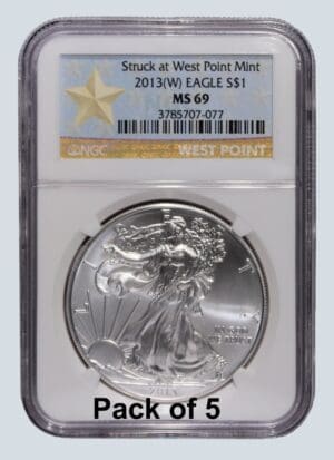 2013-EAR-MS 69-SLV-PACK