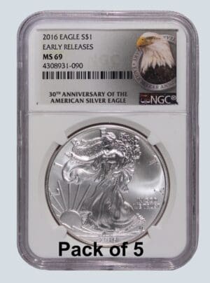 2016-EAR-MS 69-SLV-PACK